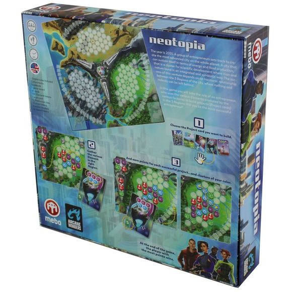 Neotopia Strategy Board Game - Picture 2 of 6